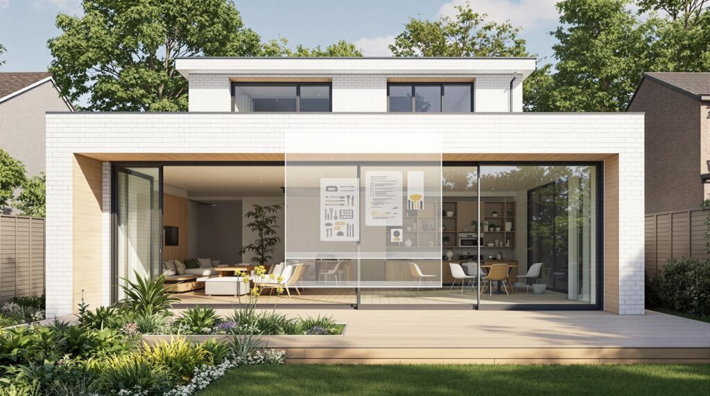 extension maison permis de construire