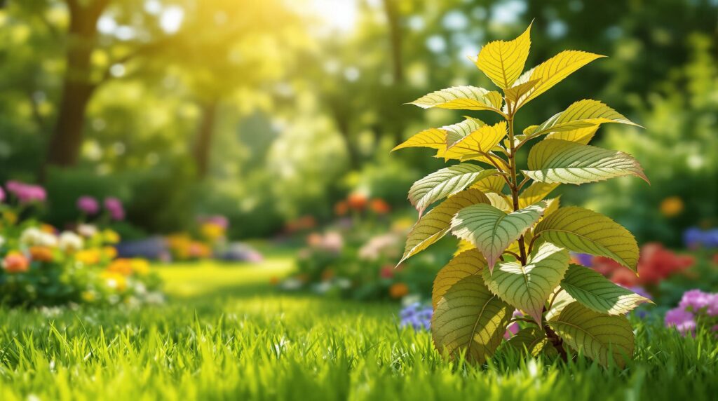 laurier rose feuille jaune