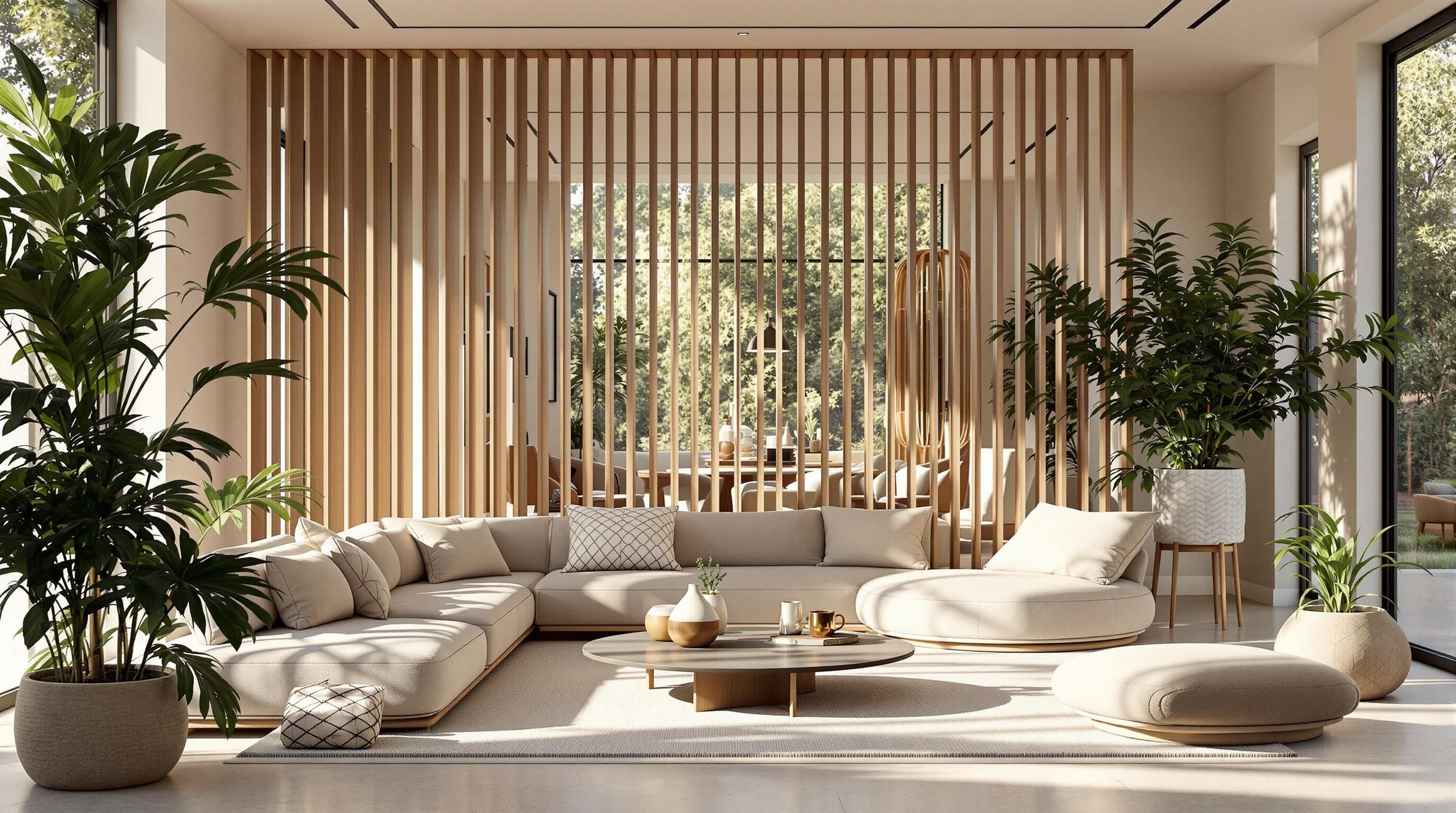 cloisons en bois interieur