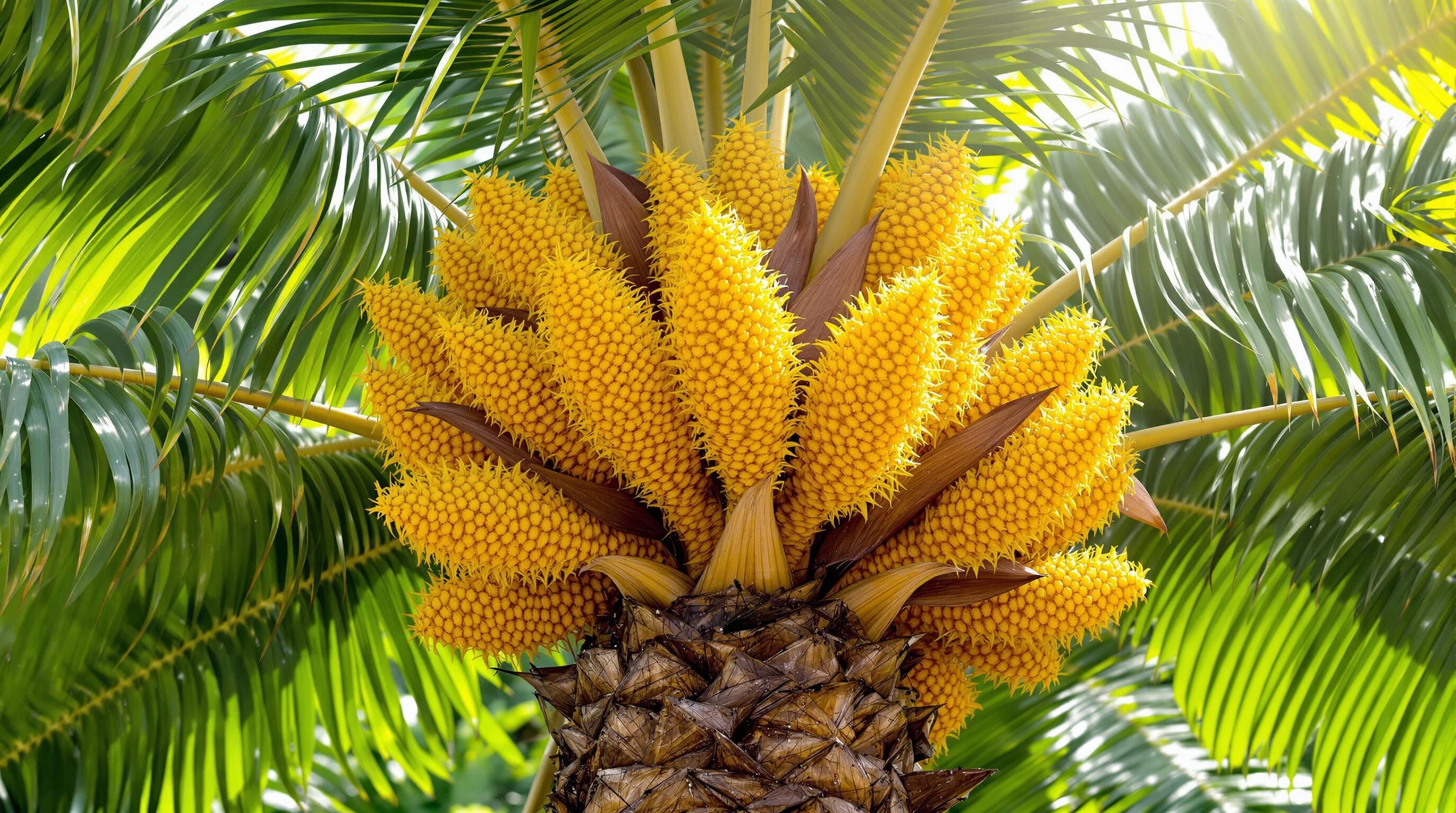 fleur de palmier dattier